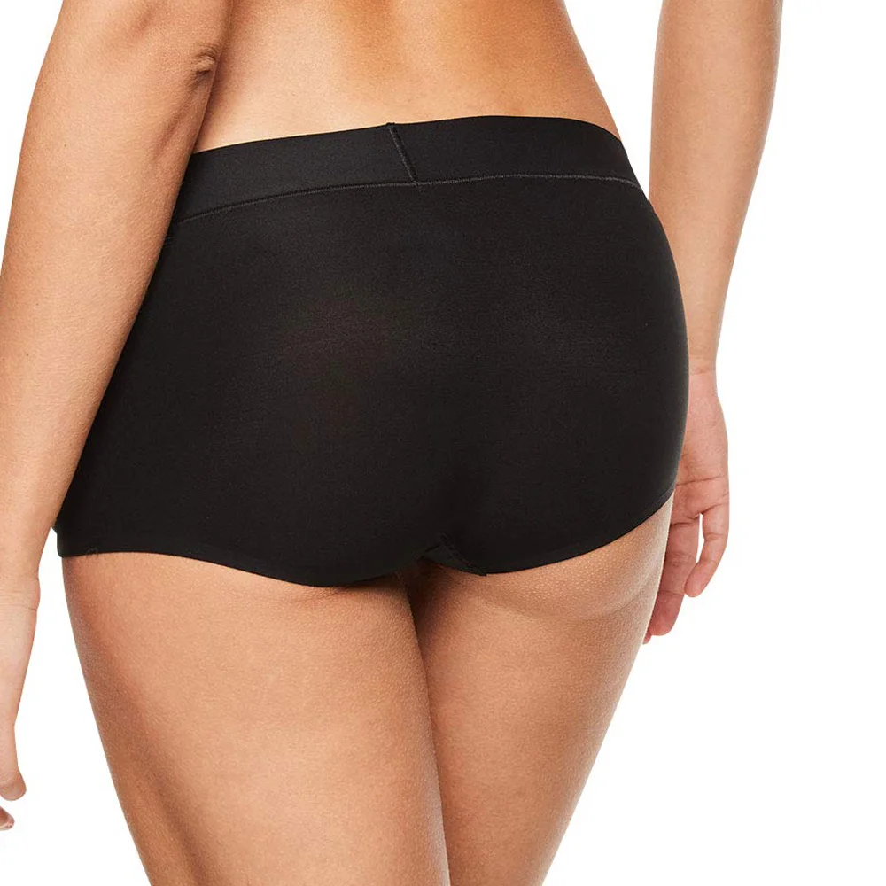 Transparent Sexy Plus Size Boyshorts Breathable Easy Care Women Invisible Stretchy Boyleg Panties