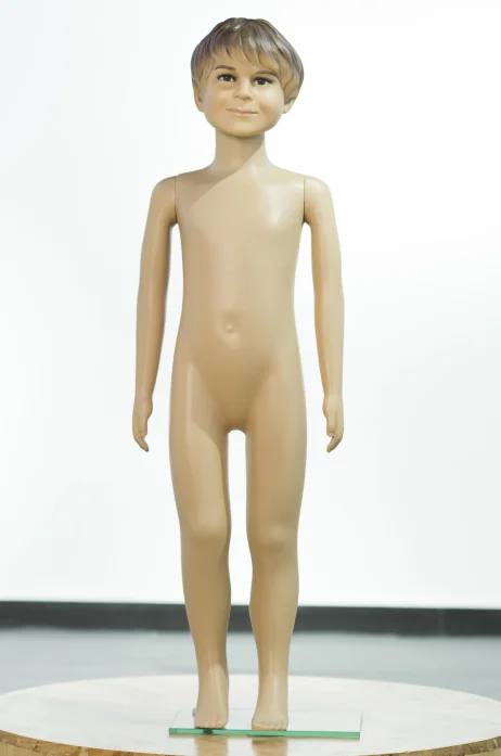 lifelike Kids full body window display children mannequin with style face