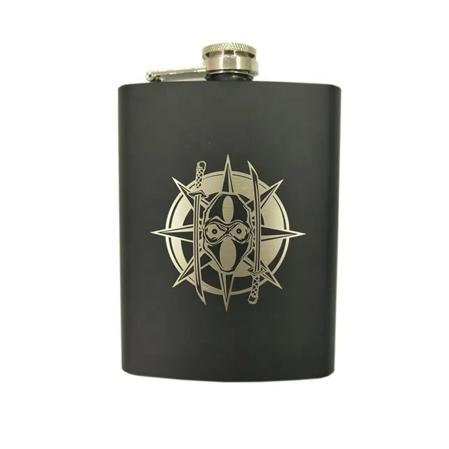 
BPA Free Custom 8oz hip flask with logo 