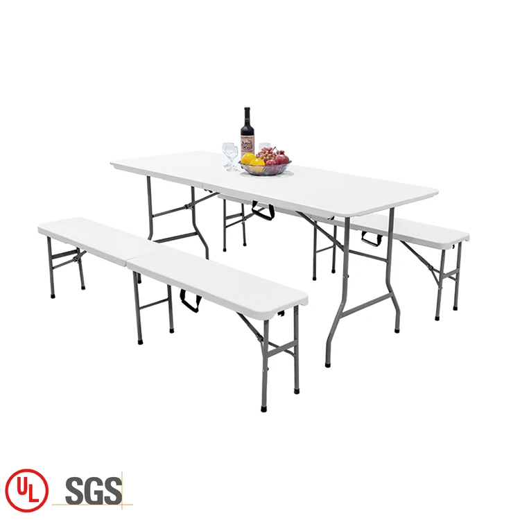 
HDPE пластиковая портативная металлическая складная школьная мебель для сада  (62091883962)