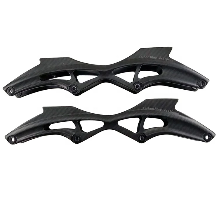 Высококачественные Профессиональные роликовые коньки 4*90/100/110 из углеродного волокна