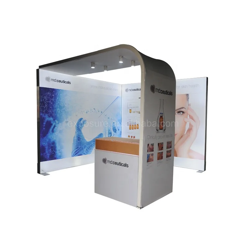 2020 hot sale aluminum hologram display trade show