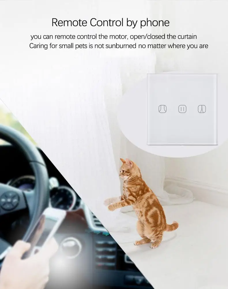 Tuya умный дом управление приложением Wifi система управления занавеской переключатель затвора для домашней автоматизации
