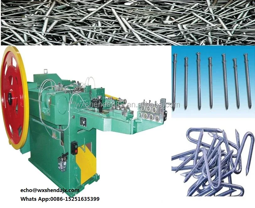 Китай высокая скорость ногти делая машина оборудования производственной линии