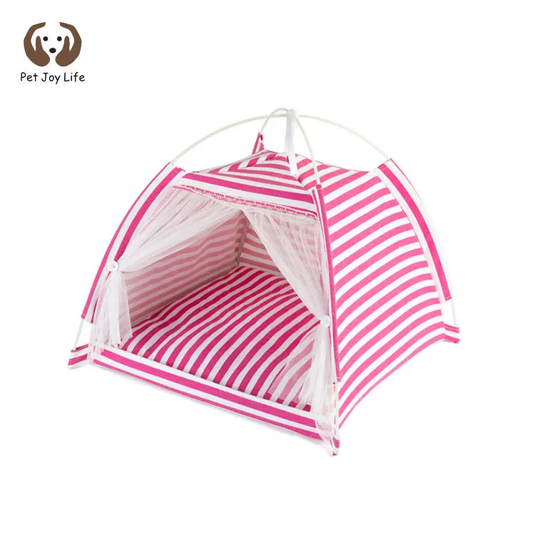 
Pet Teepee Tent Dog & Cat Bed Portable Washable Dog Tent Lace Style Pet House for Dog Cat Pet 