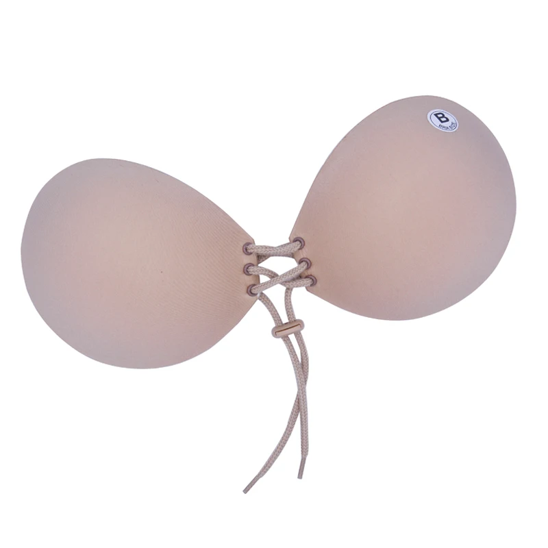 Сексуальные Невидимые бюстгальтеры чистый цвет ткани силиконовые без бретелек бюстгальтеры пуш-ап бесшовные формы бюстгальтеры