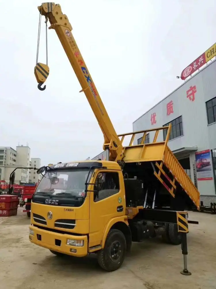 4 Ton Cargo Crane dump Truck for sale