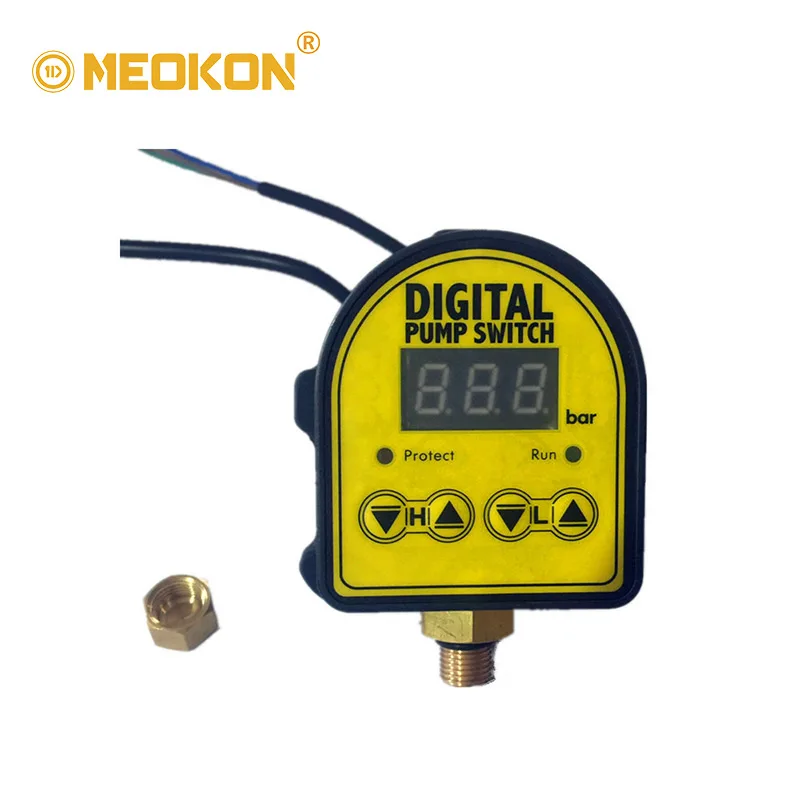 Intelligent electronic water pump pressure switch