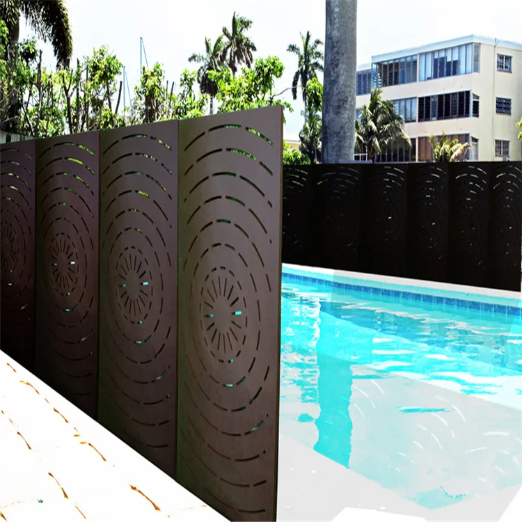Metal fences partitions wall panels decorative metal screens