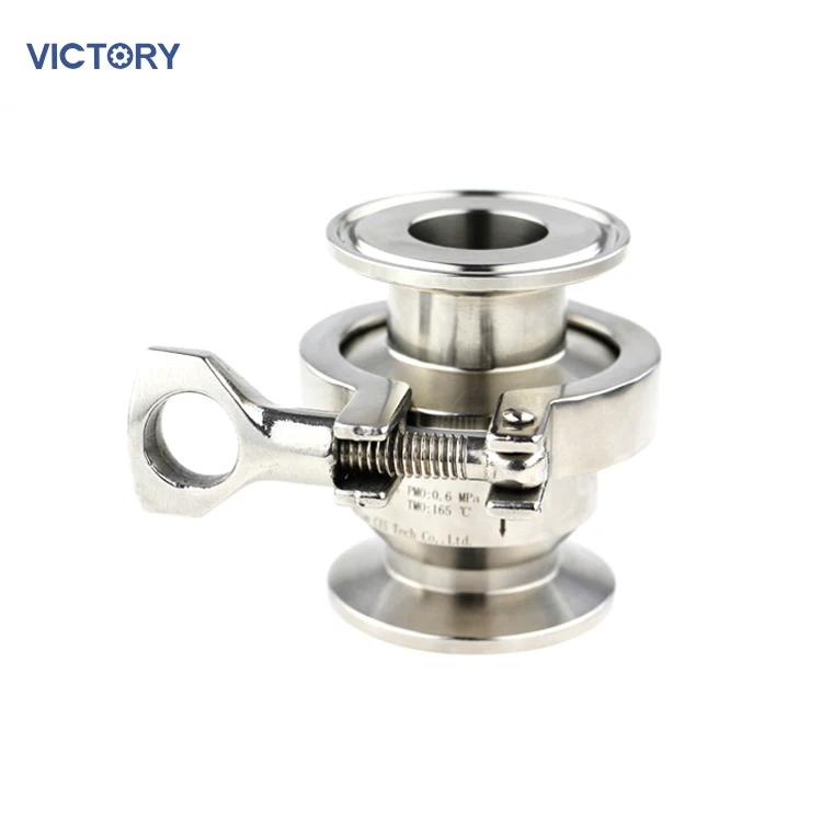 Quick-install Sanitary chuck connection Thermostatic Steam Trap