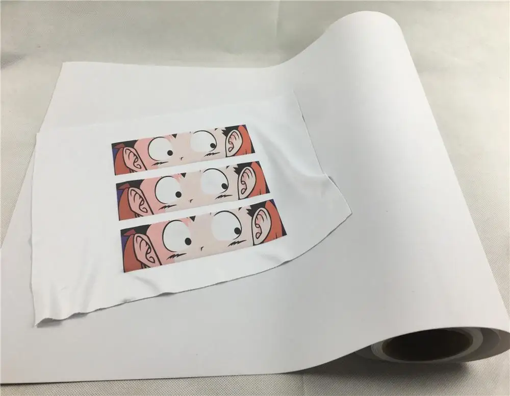 Sublimation Printable flock vinyl eco solvent heat transfer print and cut for clothings