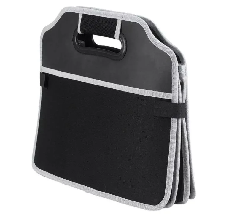 
fully collapsible and portable folding car boot organizer trunk organizer 