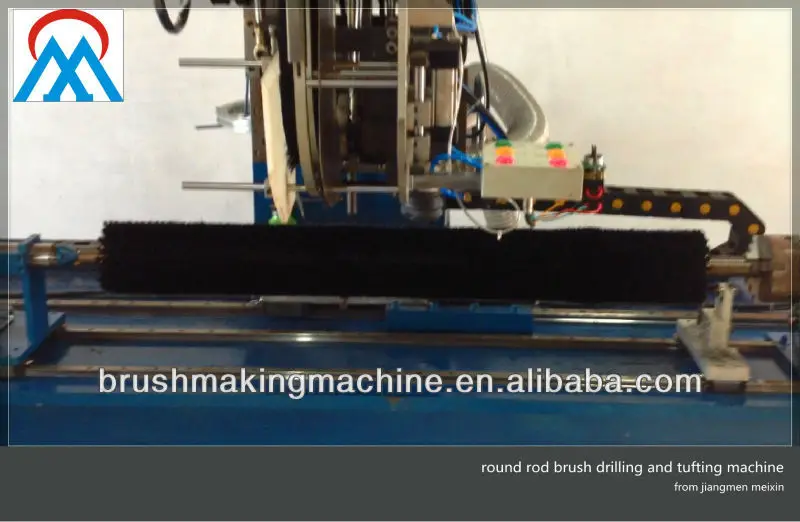 High speed  3 axis convenient efficient roller brush drilling and tufting  machine