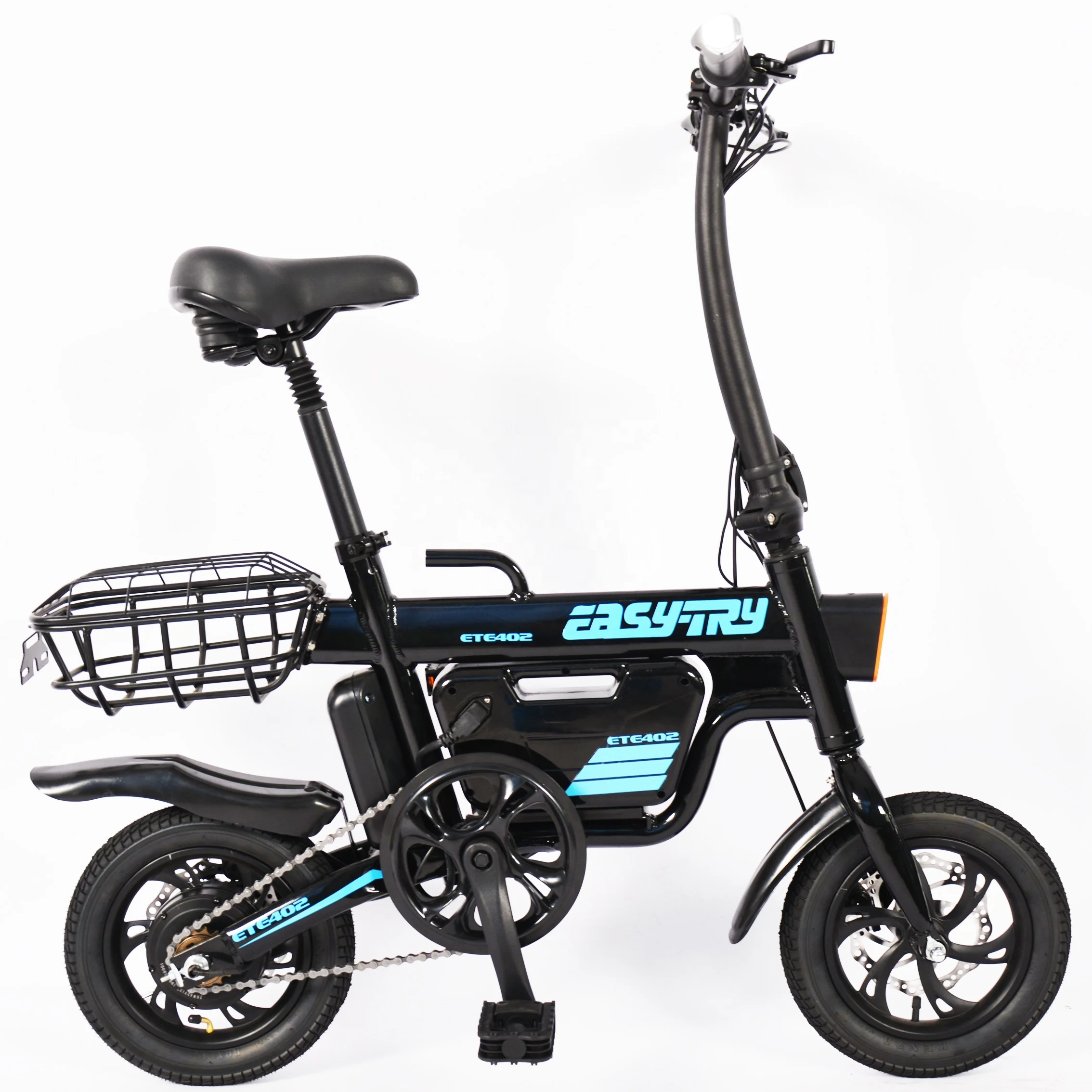 New e bike motor bicycle electric retro electric bike China factory 14 inch ebike 48V 250W folding electric bicycle