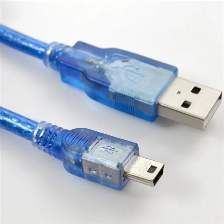 
Cord leads length 30cm USB 2.0 type A male to mini B 5pin male PC data cable 