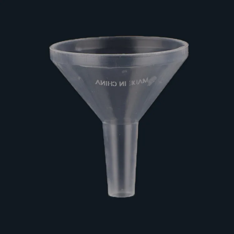 Лабораторная пищевая прозрачная PP пластиковая воронка