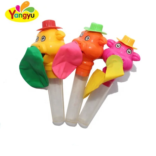 2019 halal  Plastic Balloon Toy Candy ,Tray toy candy  toy candy  of kids