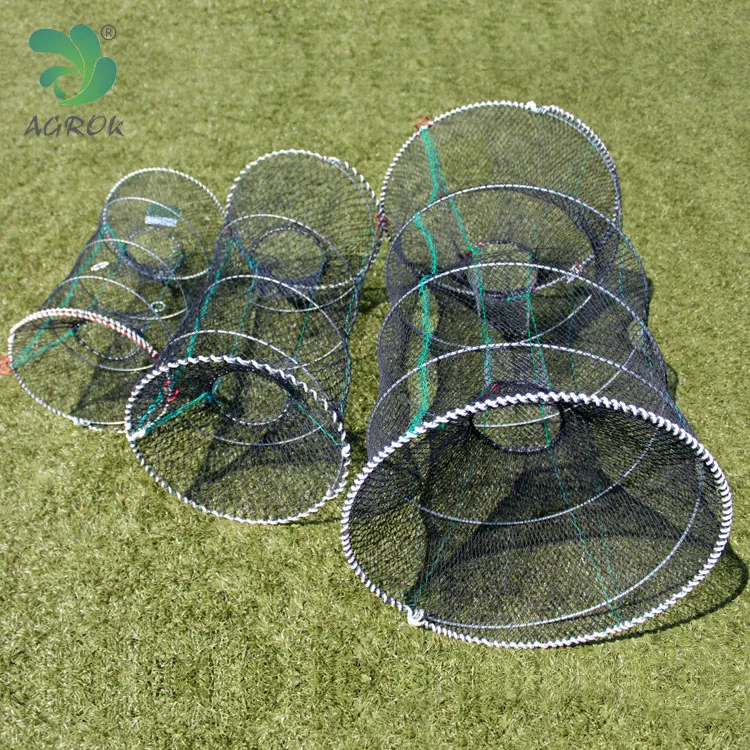 Наиболее популярные складной весна Рыбалка клетка Омаров горшки Клетка Краб Ловушка