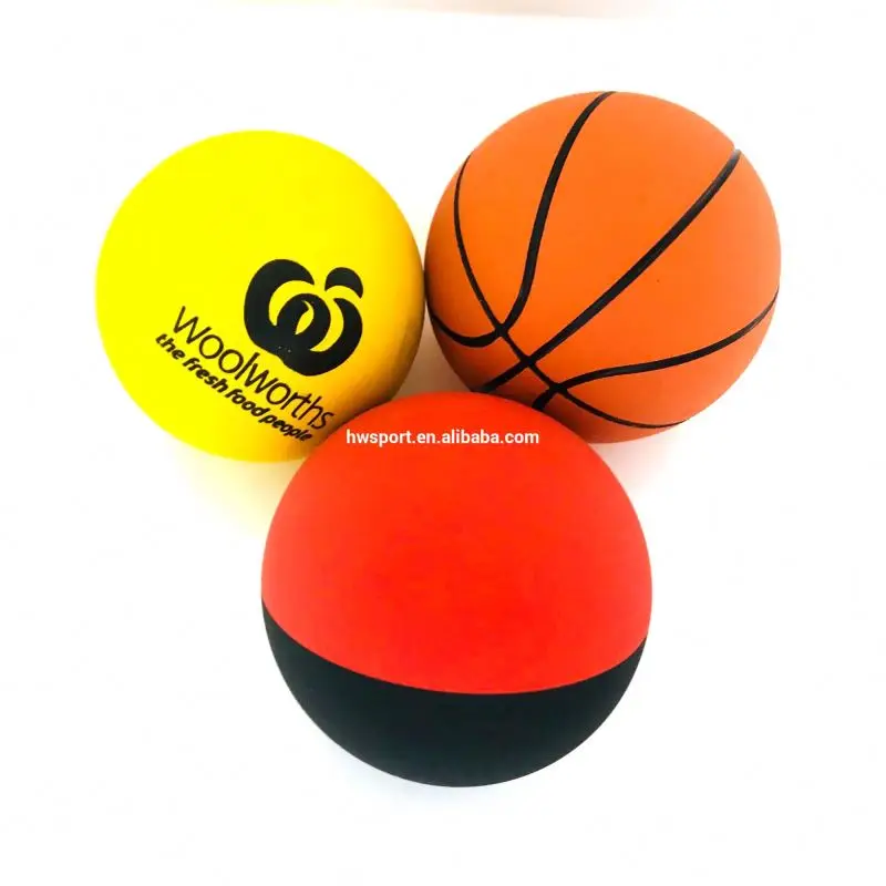 customized high bouncy ball nature rubber hollow racquetball school mini handball for students