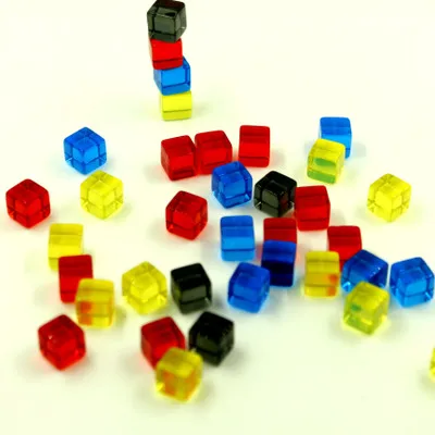 Leisure and entertainment products Acrylic  dice Acrylic Transparent Square Transparent Dice custom color Dice