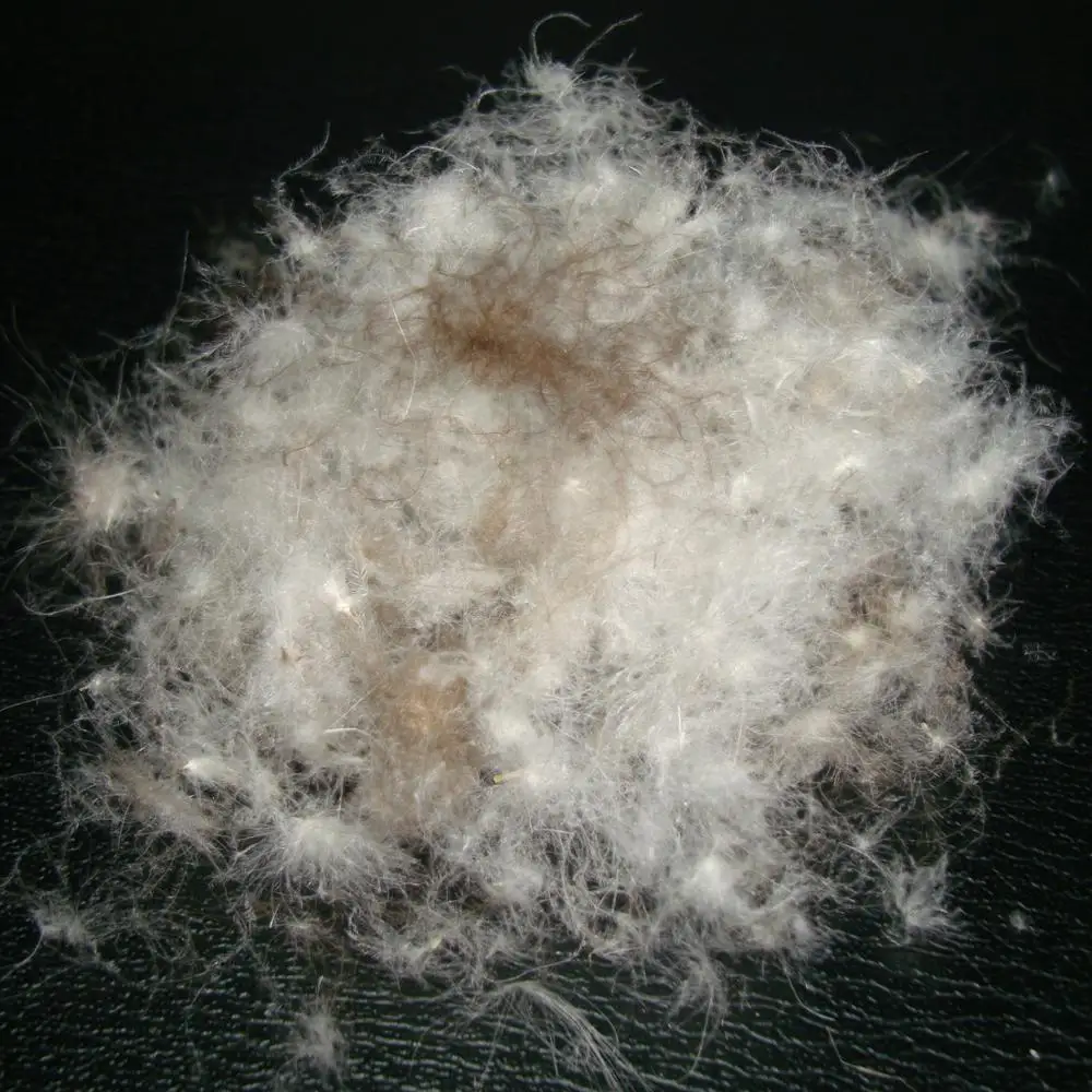 high quality feather washed grey duck down 90%  for filling