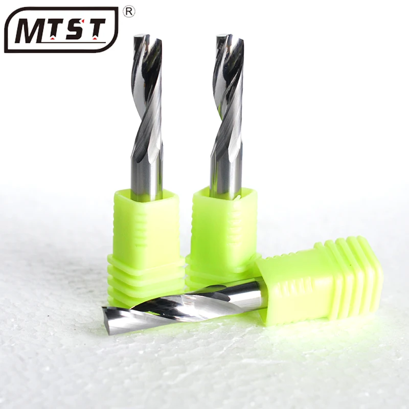 
8mm aluminium profile aluminium alloy single flute milling cutter drill bits engraving cutter 