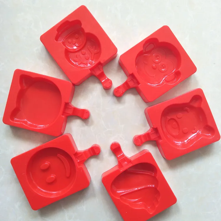 Силиконовые формы для торта с крышкой форма мороженого без БФА оптовая продажа 100 Деревянными Палочками