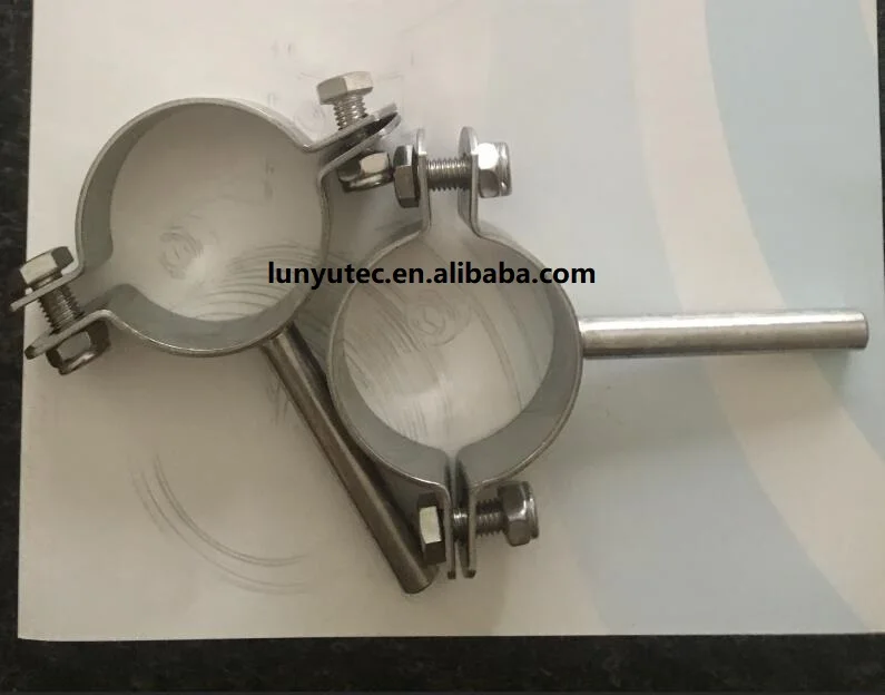 
Stainless Steel Round Pipe Hanger With Round Rod 
