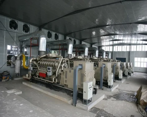 Biogas gas generator 1000kw 1mw