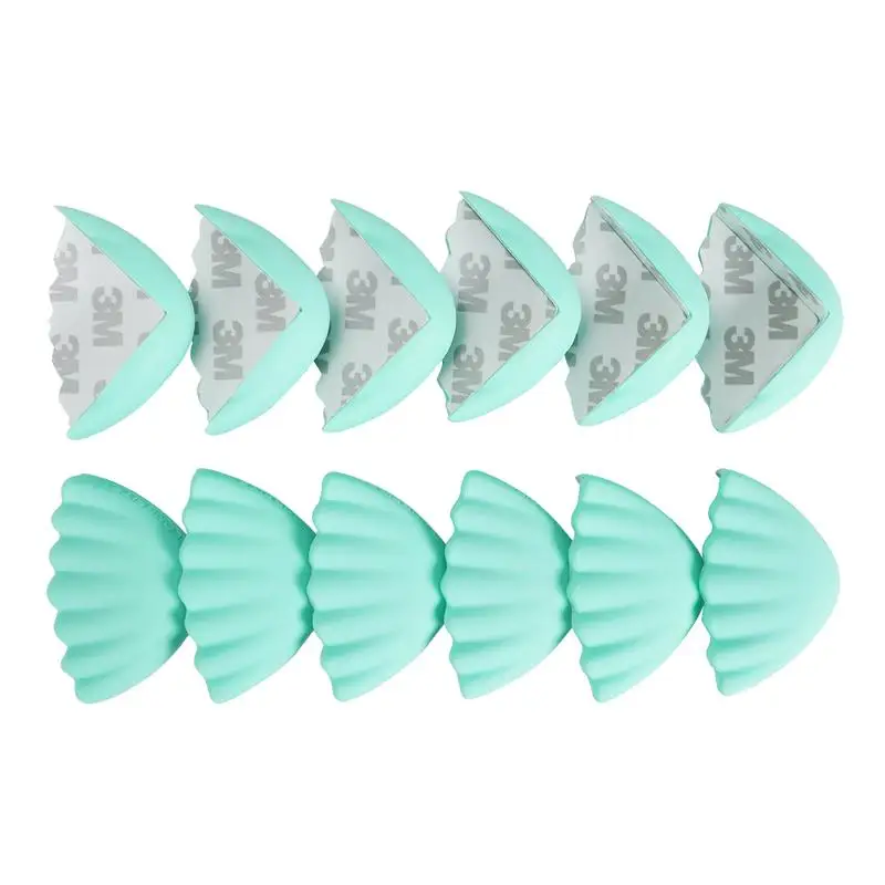 
Силиконовый резиновый стеклянный защитный уголок для детского стола 