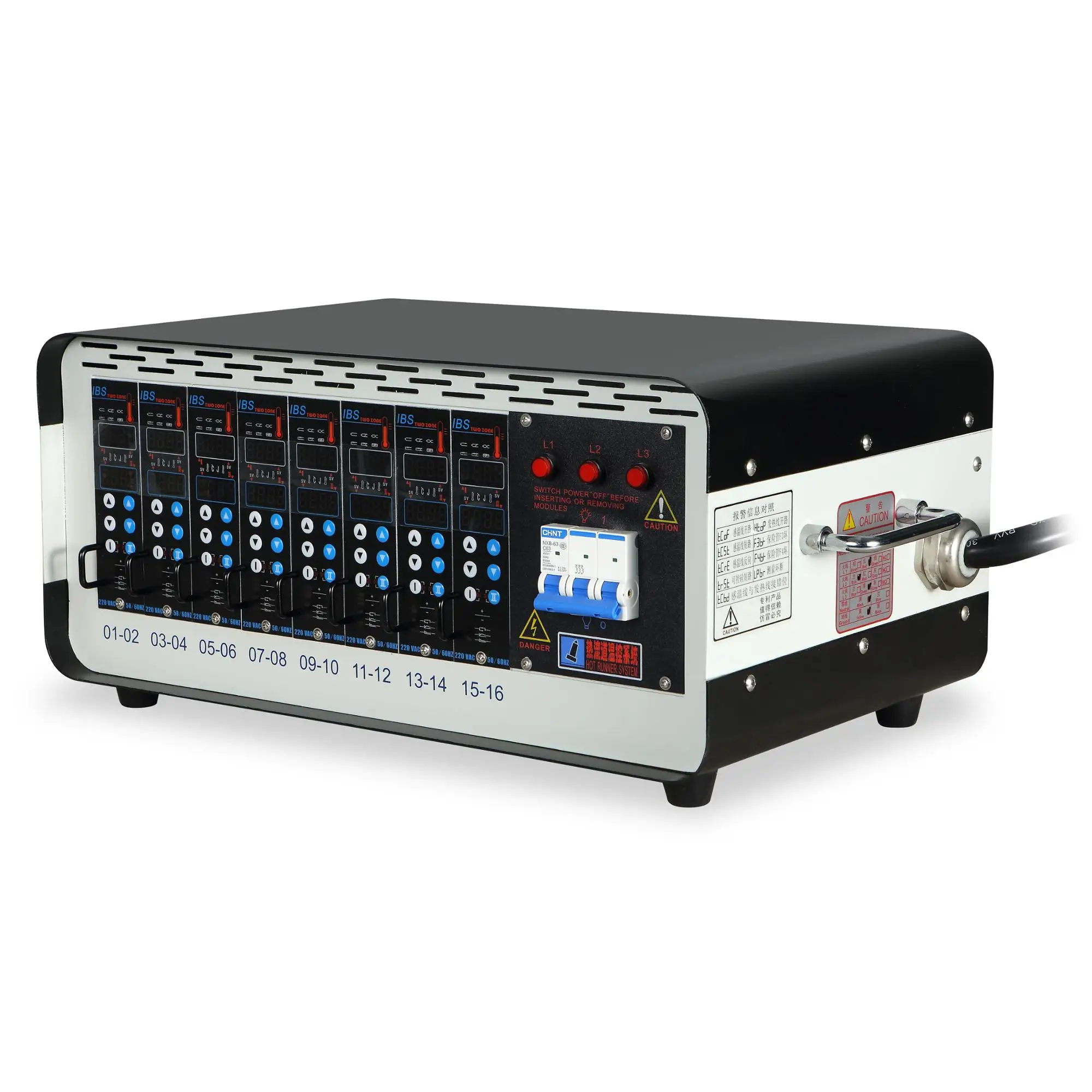 
IBS TTC 12 Zones 15A, Plastic Injection Mold Temperature Meter Hot Runner System for Car Parts 