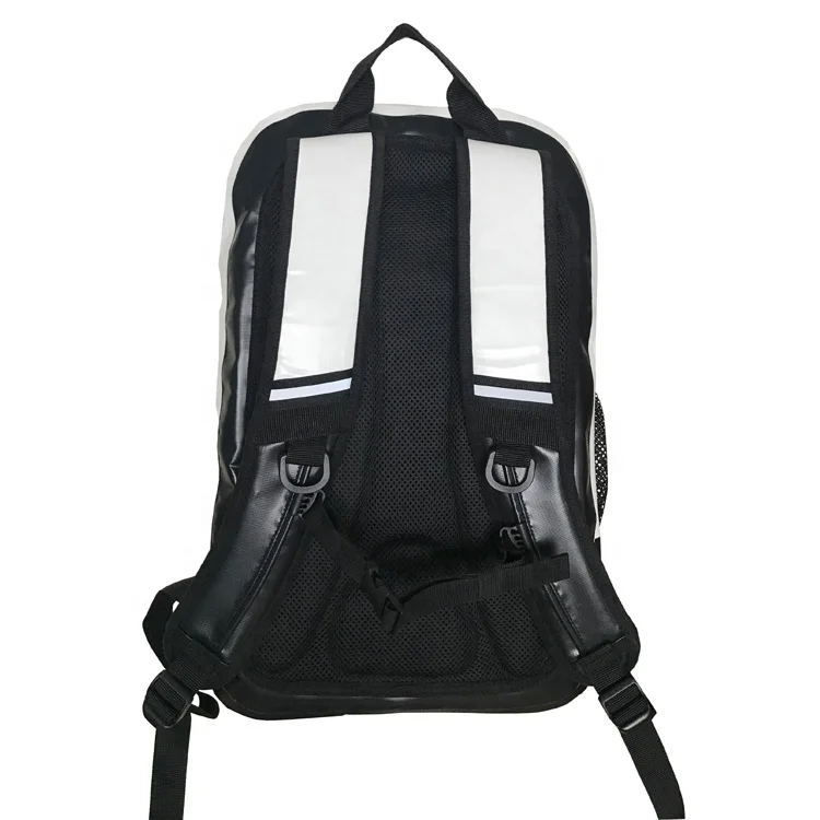 
19L cheap Fashional PVC tarpaulin waterproof durable dry laptop backpack for daily and outdoor use 