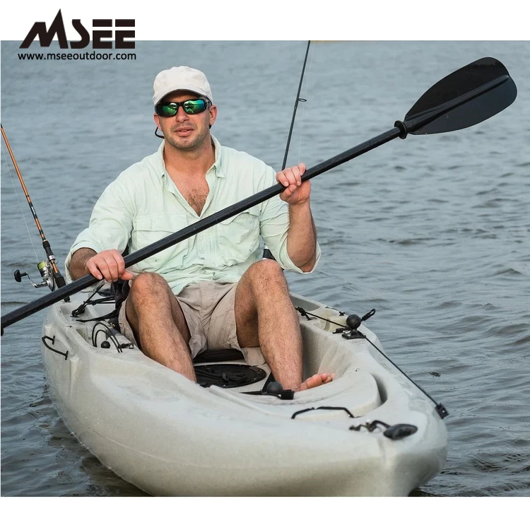 3 Seat C1 Canoe Boat For Sale Fish Canoe Kayak Pedal Fishing kayak rudder system rod holder