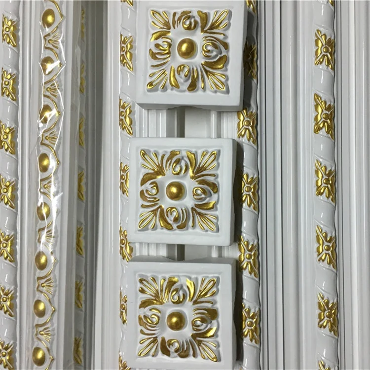 classic architectural Corner blocks around doors and windows used for elegant decoration