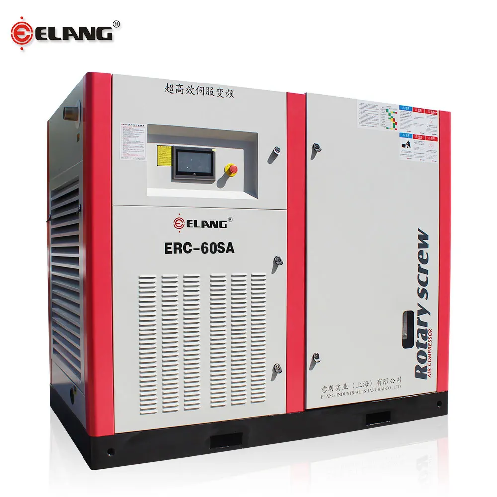 60PH 45kw silent винтовой воздушный компрессор с сервоприводом pm двигателя для промышленности