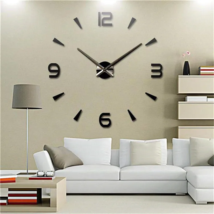 
High performance custom diy sticker wall clock parts 