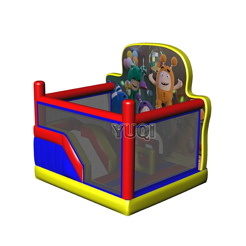 Oddbods Inflatable Games Kids Fun Bouncy Castles Air Jumper Toys Playground