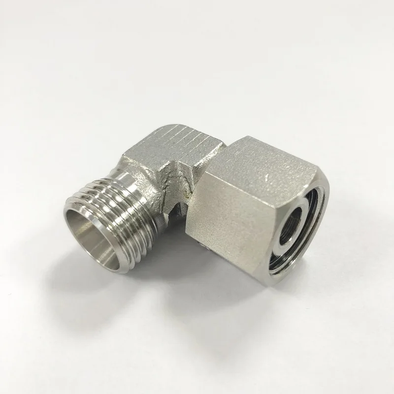 
Carbon Steel Parker Standard Hydraulic 90 Elbow With Swivel Nut 