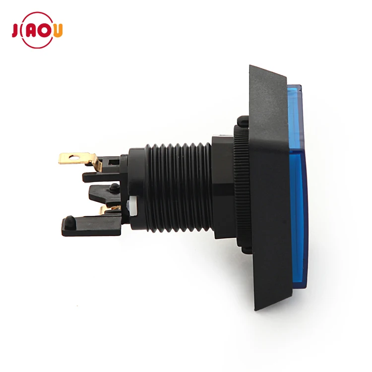 JIAOU YUEQING 50mm square gaming buttons switch