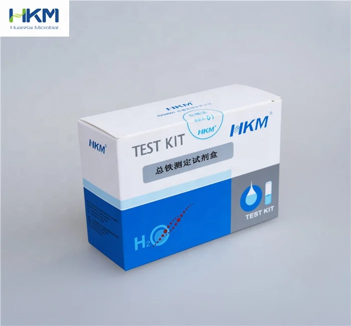 Iron (total) Test Kit Water Rapid Test Box