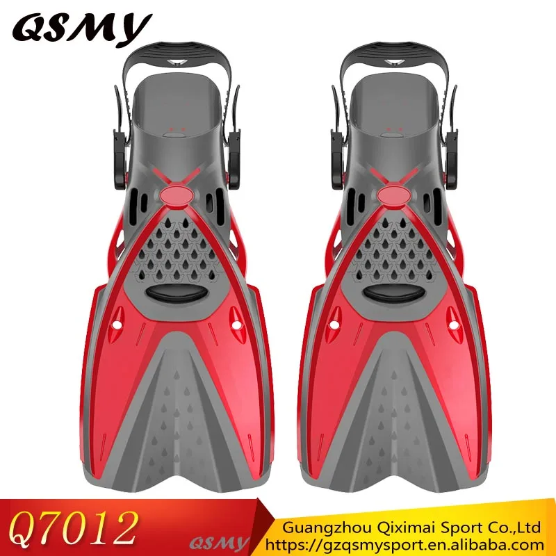 New arrival adjustable Fashionable Diving Equipment  Flippers adult and kids sizes scuba  Fins  3sizes