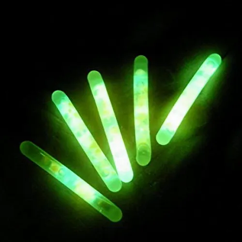 4.5*39mm mini glow stick fishing float powder light stick for fishing 1.5 inch glow stick