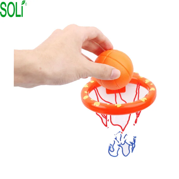 Bathroom sucker basketball baby mini shot basketball bath toy