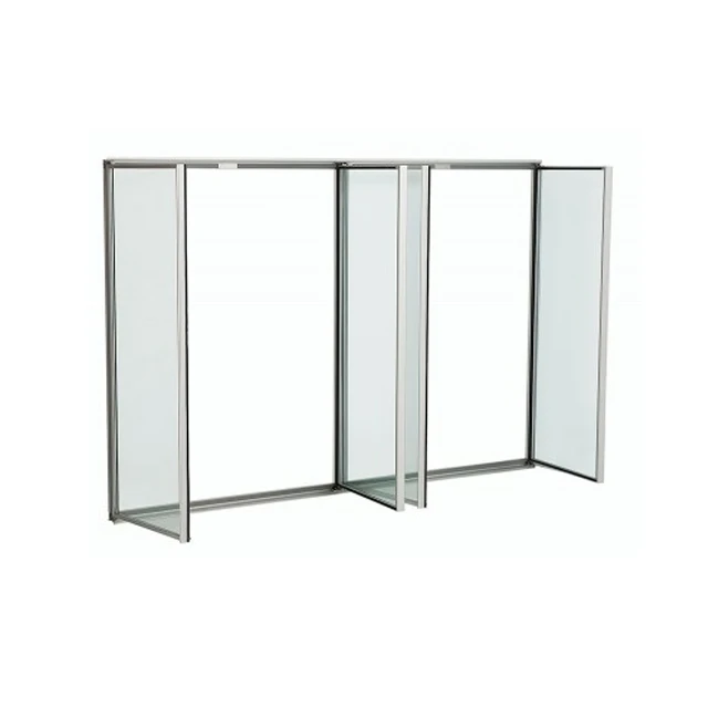 Refrigeration equipment parts Aluminum Frame Heating Glass Door For Walk In Cooler Display Showcase
