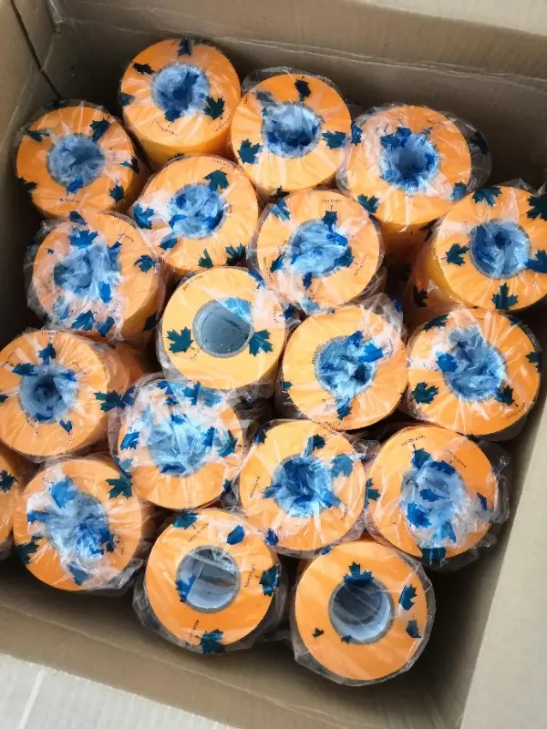 
18mm 24mm 36mm 48mm yellow high adhesive masking spray paint washi paper tape 