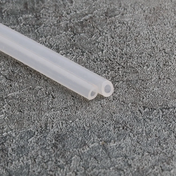 High Performance Soft Flexible Silicone Rubber Plastic Extrusion Tube Food Grade Silicone Rubber Hose