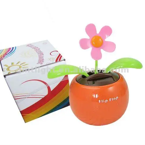 Dancing Solar Flower For Car