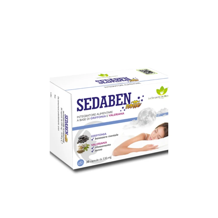Italian Spirit Brand Sedaben Promotion Relaxation and Sleep Capsules 013