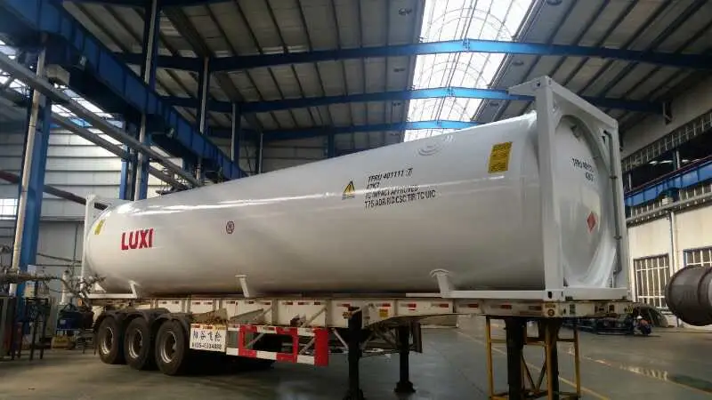 
40ft LNG tank container with low pressure with ASME standard 