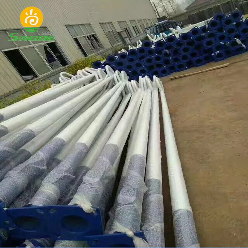 
Hot Dip Galvanized Solar Street Light 8m Steel Pole 